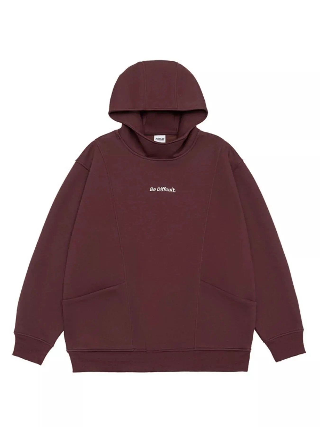Men's Plus Size Letter Long Sleeve Hoodie by Trendsi