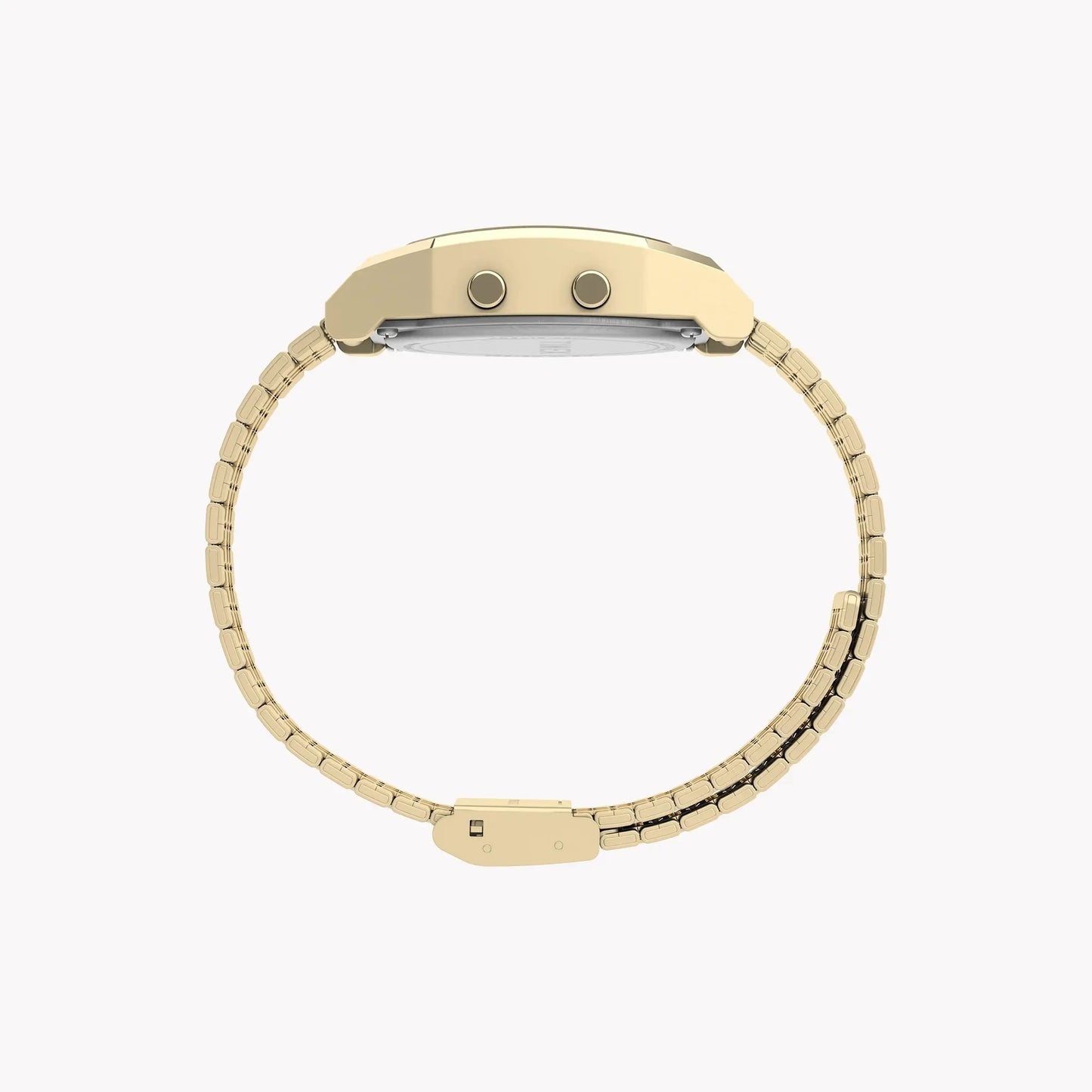 Timex Unisex Gold Tone Stainless Steel Watch, Black Lens | Tw2v74300 by TIMEX