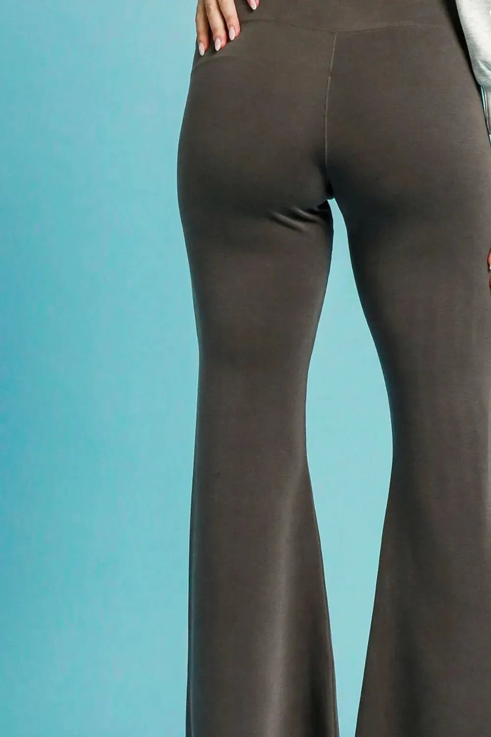 Umgee High-Waisted Flare Leggings by Umgee