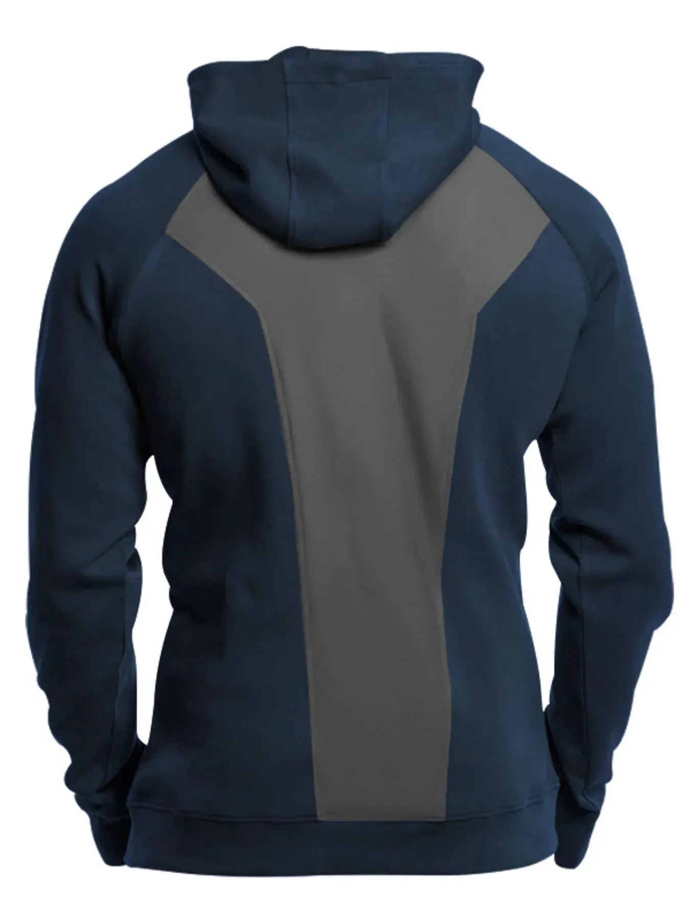 Men's Full Size Quarter Zip Long Sleeve Hoodie Plus Size by Trendsi