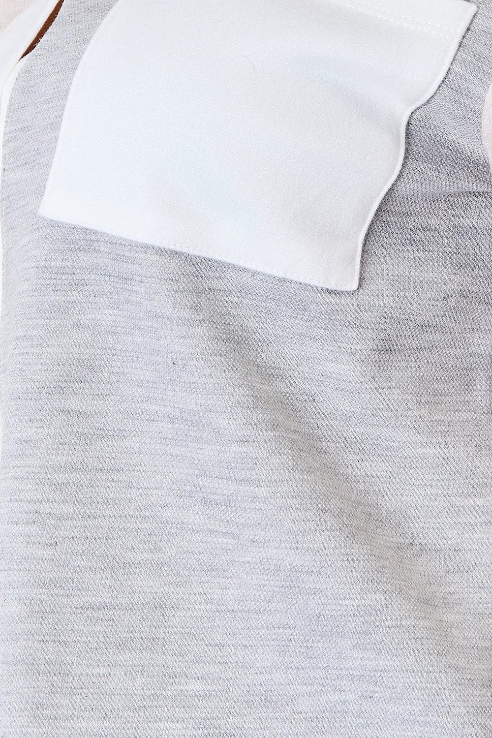 Double Take Color Block Curved Hem Shirt by Double Take