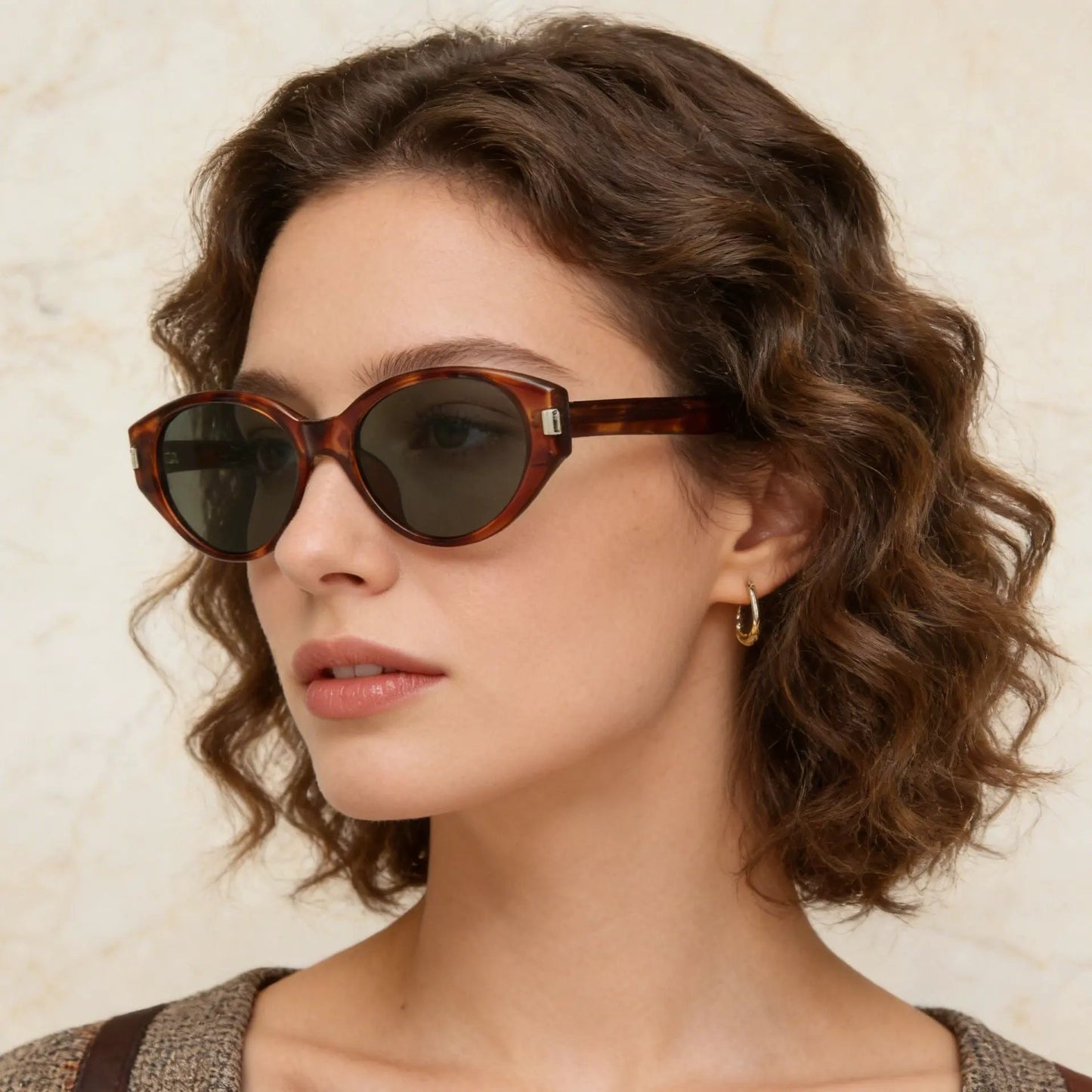 Lightweight Cat-Eye Sunglasses by Equanimity Essence