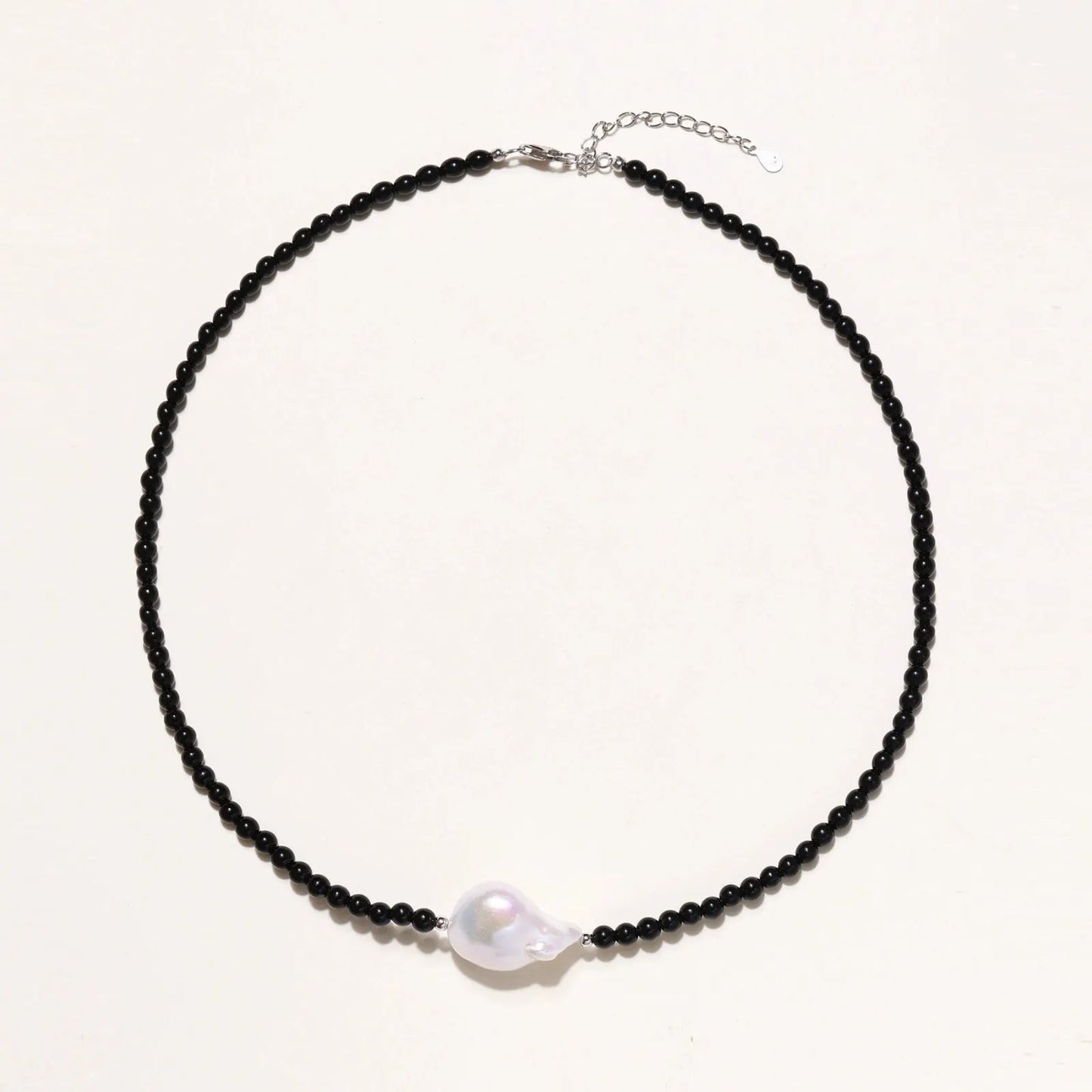 Midnight Pearl Necklace by Equanimity Essence.