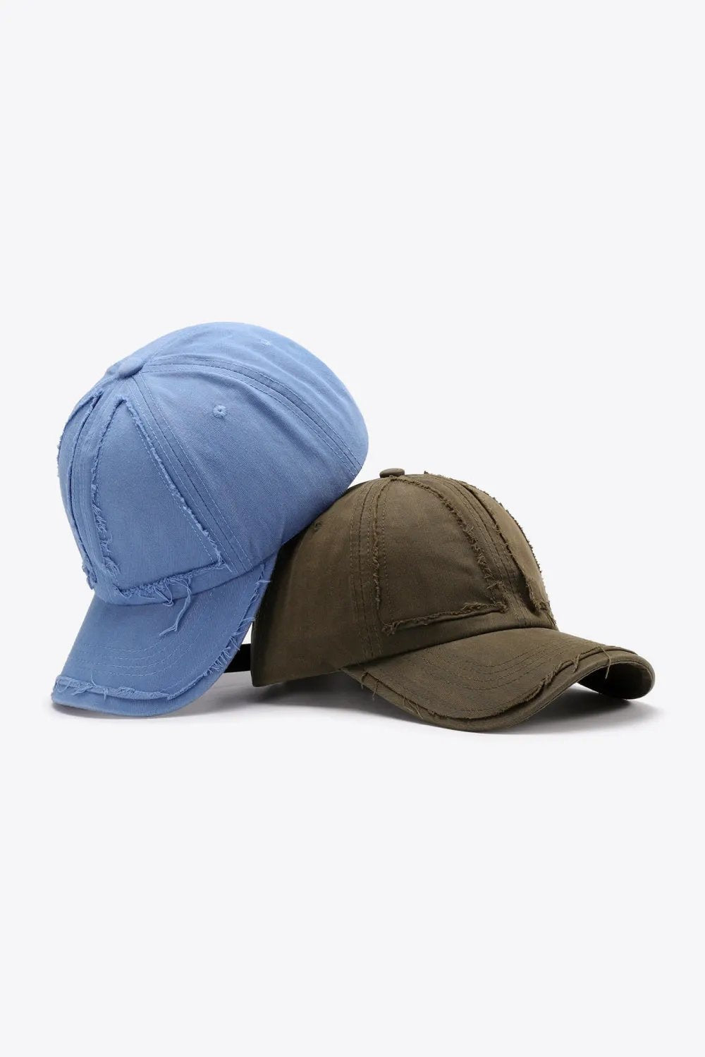 Distressed Adjustable Baseball Cap by Partner Label