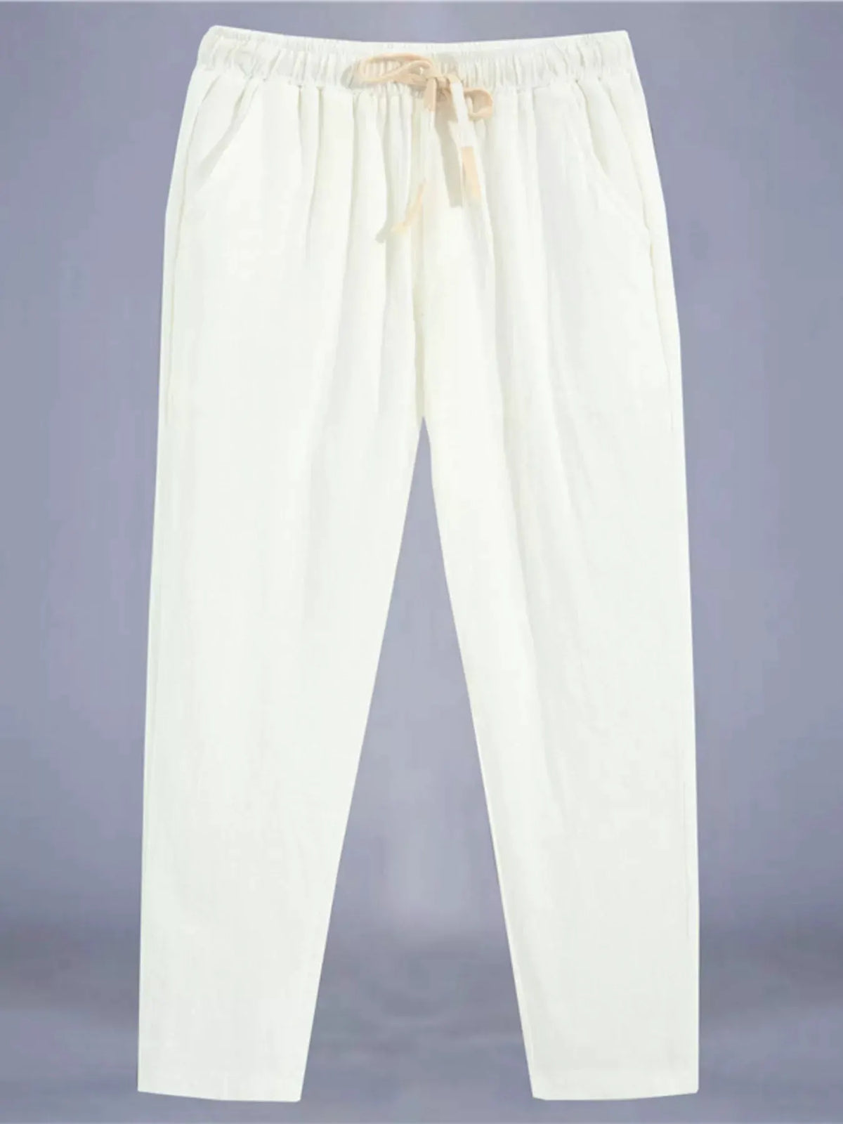 Men's Plus Size Drawstring Loose Fit Pants by Partner Label