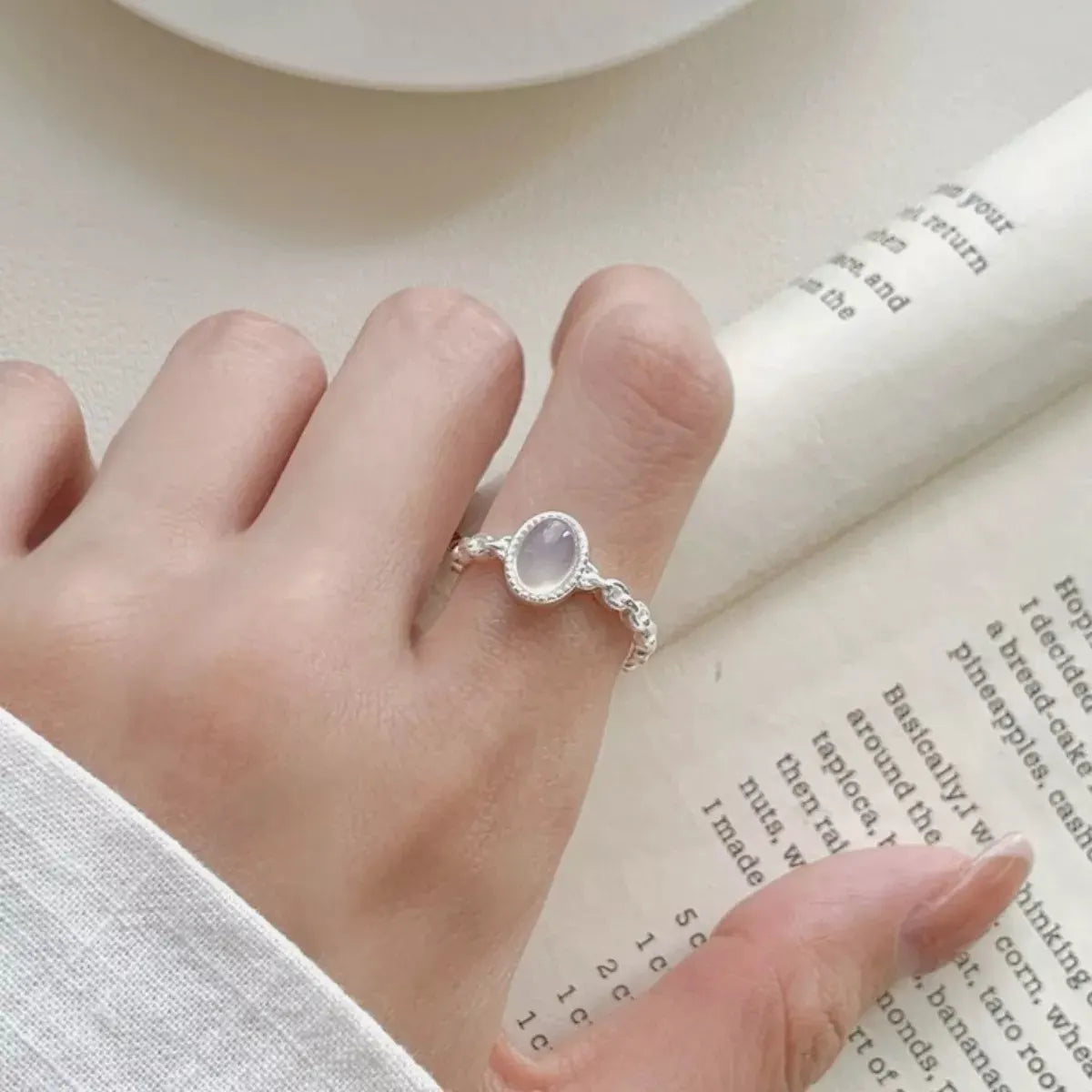 925 Sterling Silver Open Ring by Partner Label