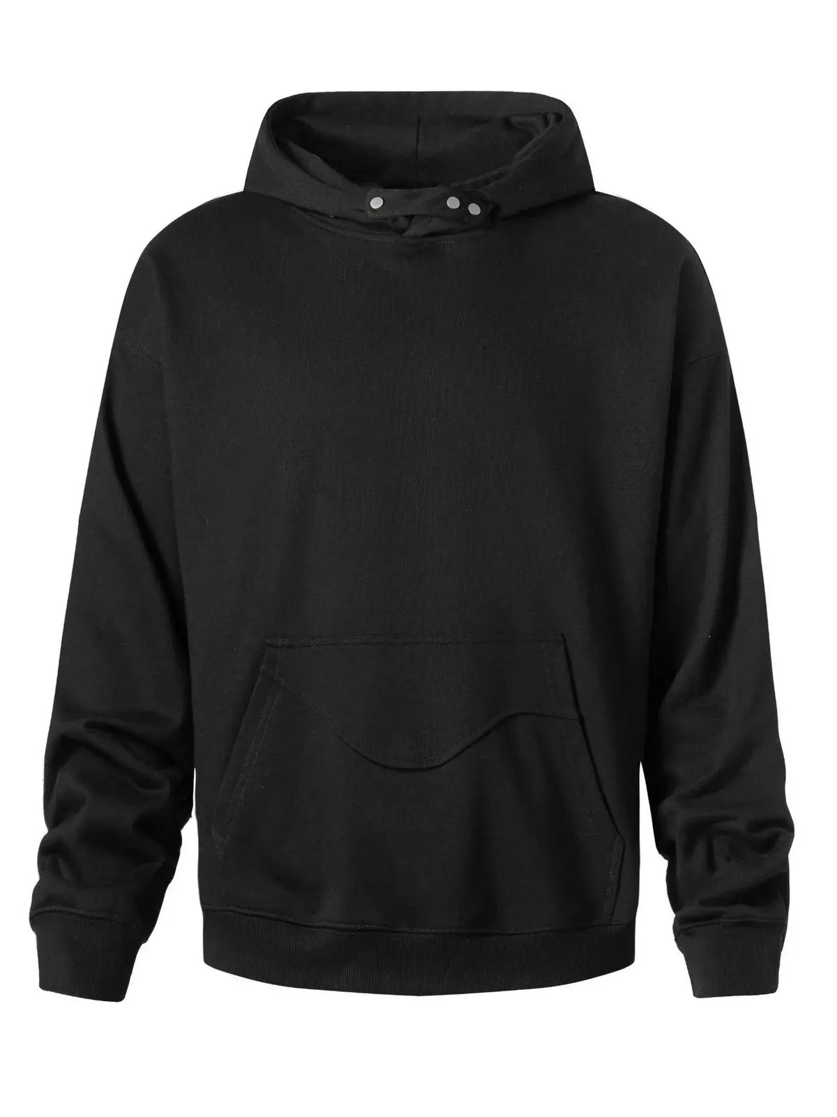 Men's Long Sleeve Hoodie with Pocket by Trendsi