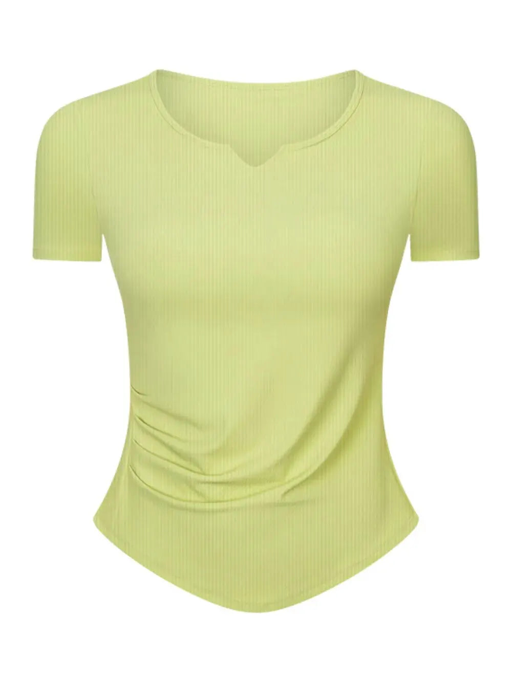 Millennia Notched Short Sleeve Active T-Shirt by Millennia