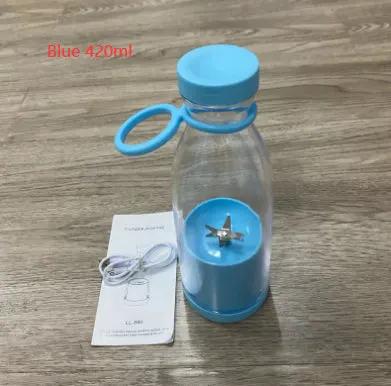 350ML Electric Juicer Blender Mixer USB Rechargeable Machine Household Portable Blender Maker Cup Kitchen Tool Kit by Maiden-Art