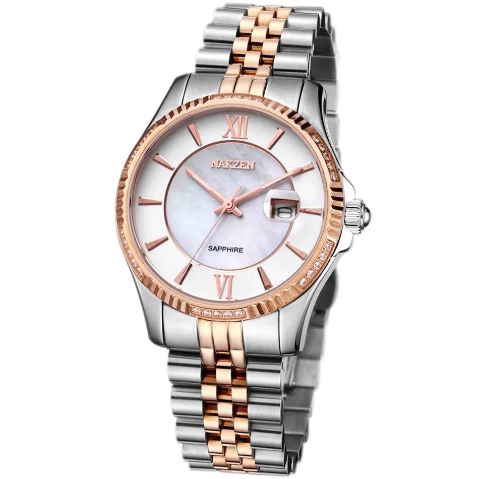 NAKZEN Business classic Mens Watches Top Brand Luxury Waterproo Man Quartz Watches Male Clock wristwatches Relogio Masculino 6013 by MEGIR WATCH GROUP