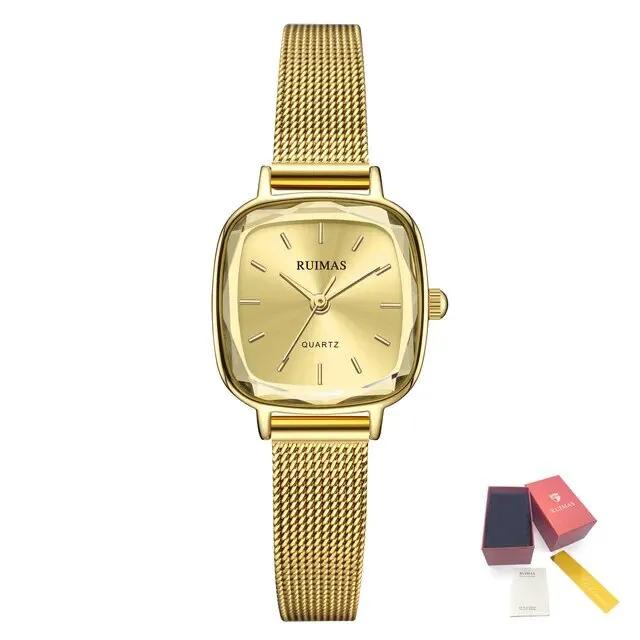 RUIMAS Ladies Watch Bracelet Brand Luxury Women Watches Waterproof Quartz Female Watches Fashion Casual Wrist Watch Clock 571 by MEGIR WATCH GROUP