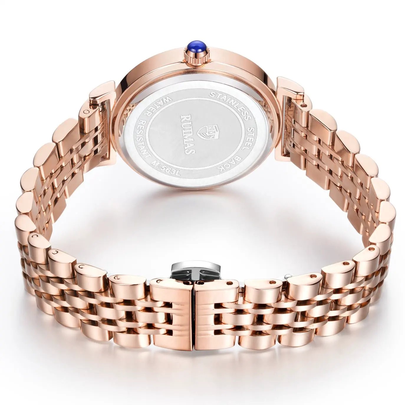 RUIMAS Women Bracelet Watches Brand Luxury Quartz Watch Fashion Casual Business Female Wristwatch Dress Clock Montre Homme 563 by MEGIR WATCH GROUP