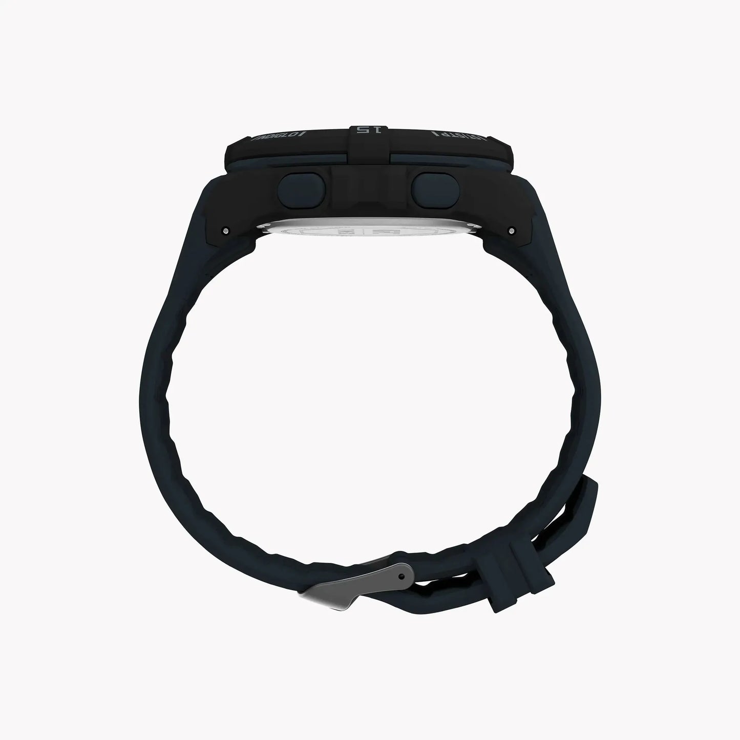 Timex Men's Black Resin Watch, Gray Band | Tw5m59300 by TIMEX