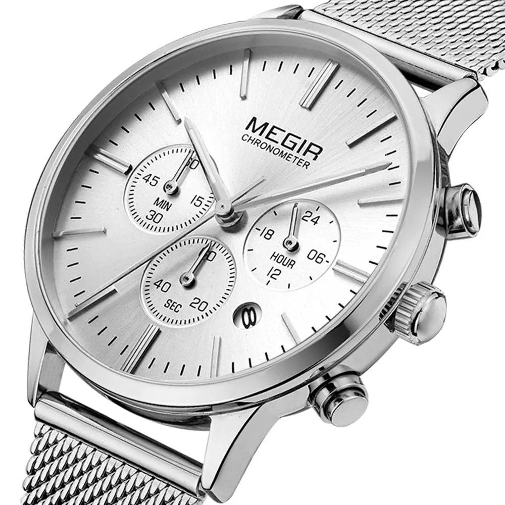 MEGIR Luxury Women Watches Chronograph Waterproof Quartz Ladies Sport Casual Wristwatch Female Dress Clock 24-hour Relogio Feminino 2011 by MEGIR WATCH GROUP