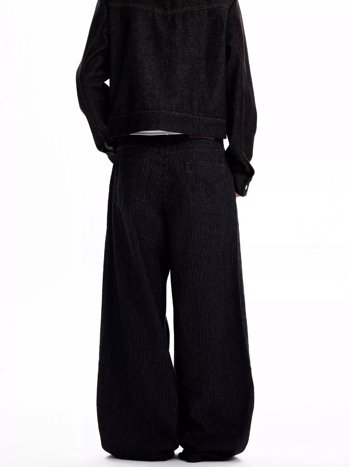 Men's Full Size Button Fly Wide Leg Jeans Plus Size by Partner Label