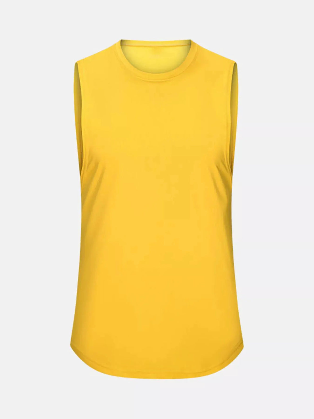 Men's Round Neck Tank by Trendsi