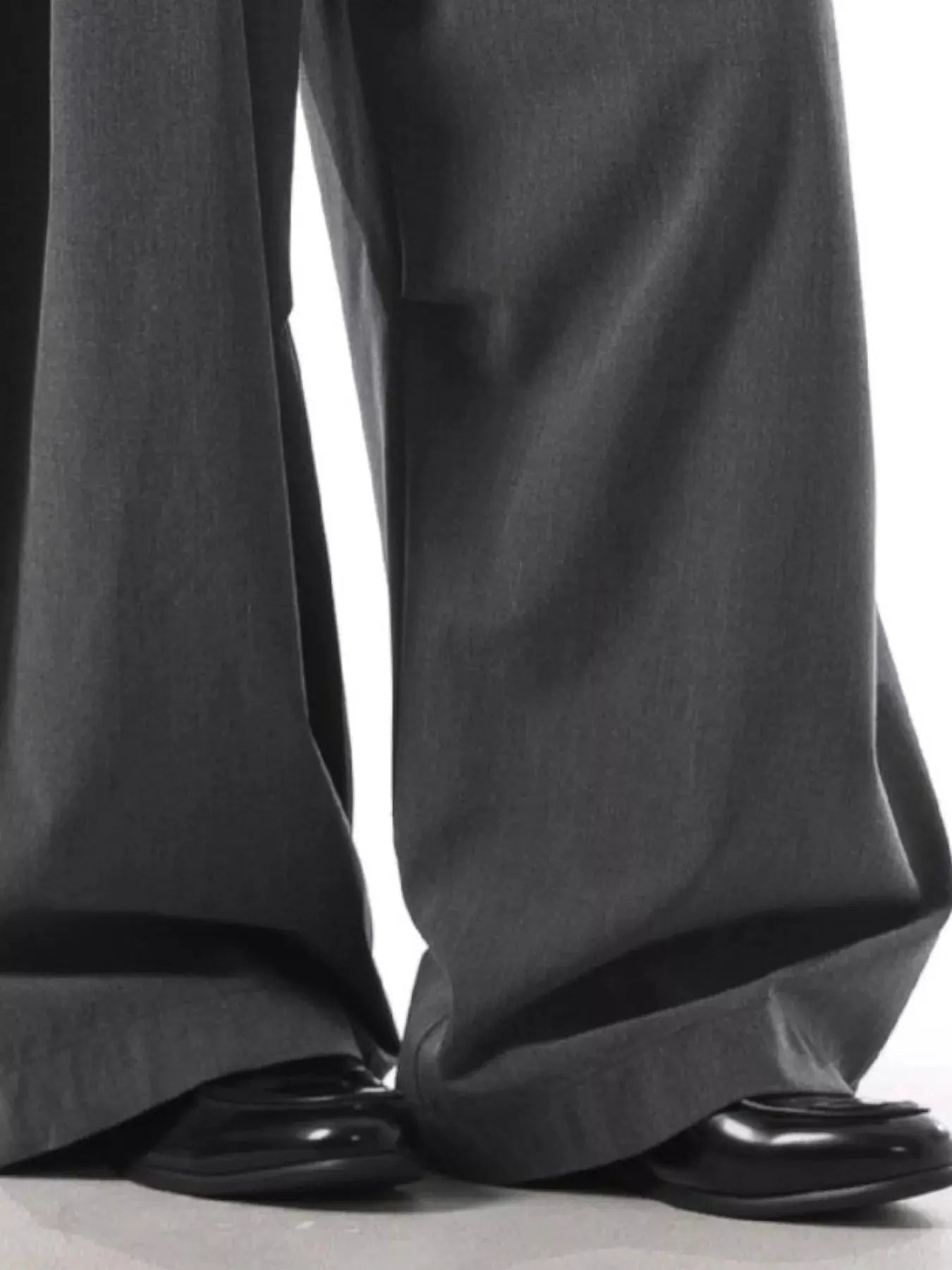 Men's Plus Size Wide Leg Drawstring Casual Pants by Partner Label