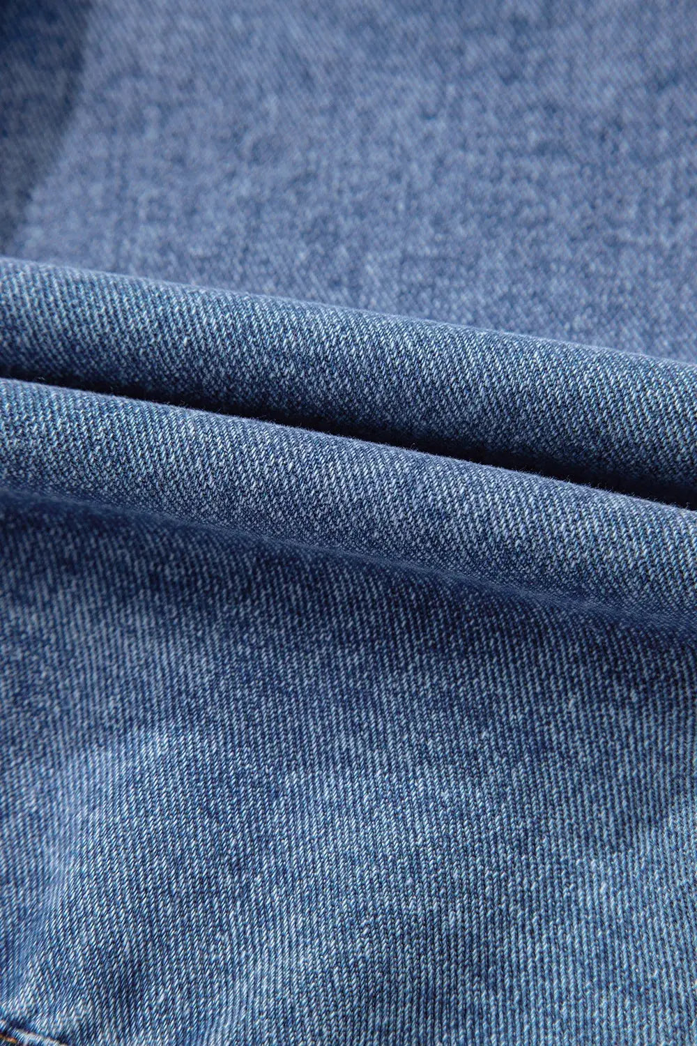Button Up Cap Sleeve Denim Jacket by Partner Label