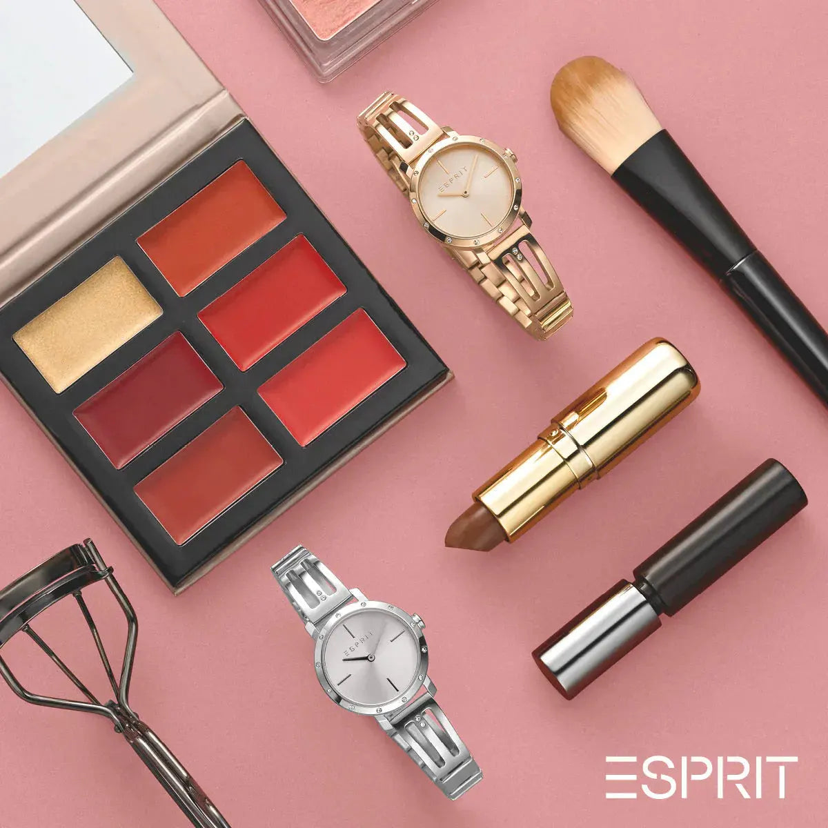 Esprit Women's Rose Gold Watch, Stainless Steel | Es1l195m0035 by ESPRIT