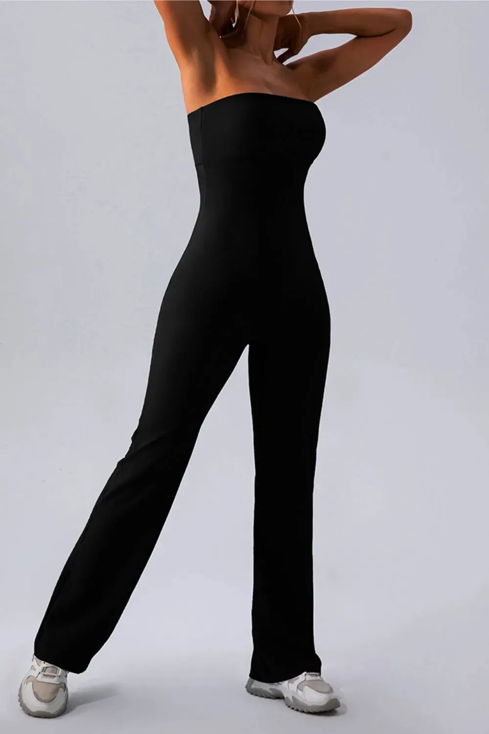 Sleeveless Straight Active Jumpsuit by Partner Label