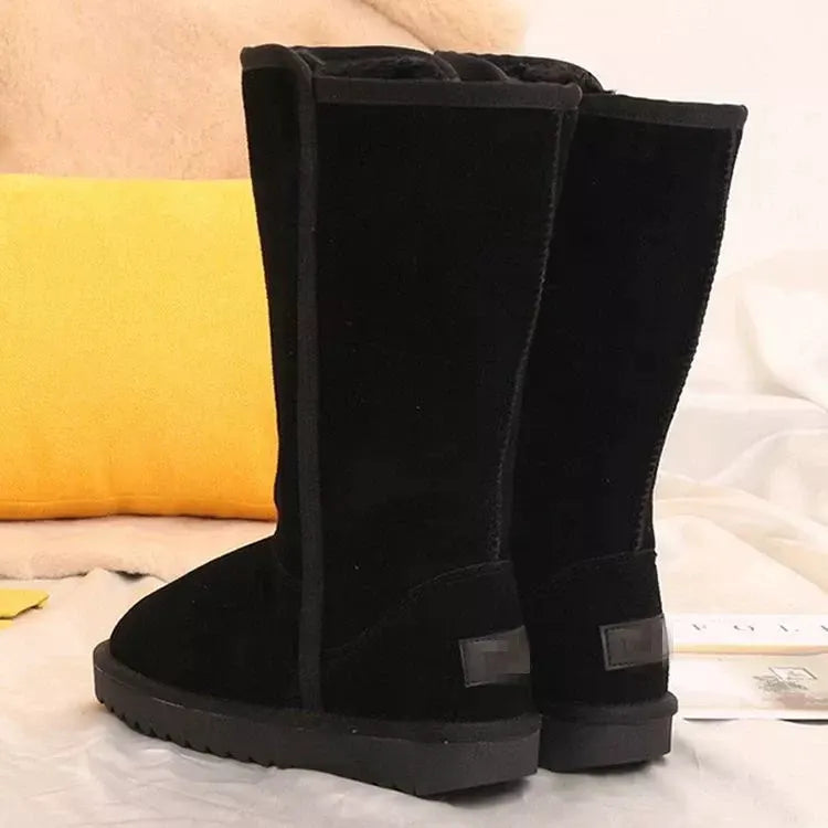 Knee-High Boots with Zipper by Partner Label