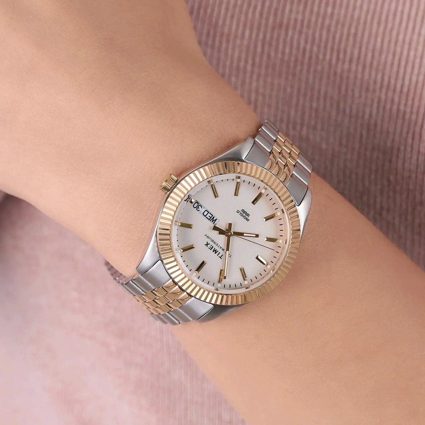Timex Women's 2t Stainless Steel, Gold Dial | Tw2u78600 by TIMEX