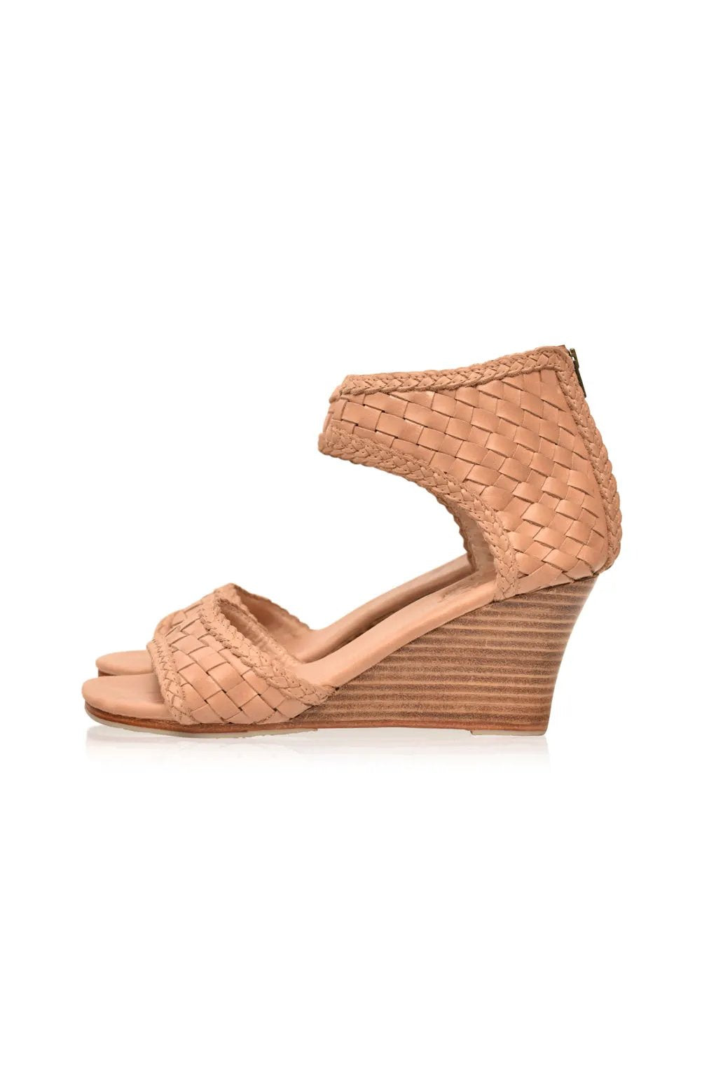 Athena Woven Wedge Sandals by ELF