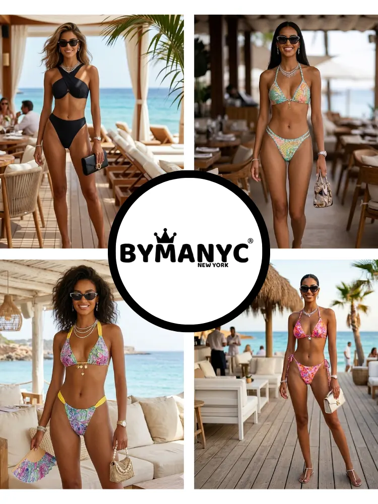 Bikini Set New Collection IBIZA CALA JONDAL - BYMANYC ® New York by BYMANYC ® New York