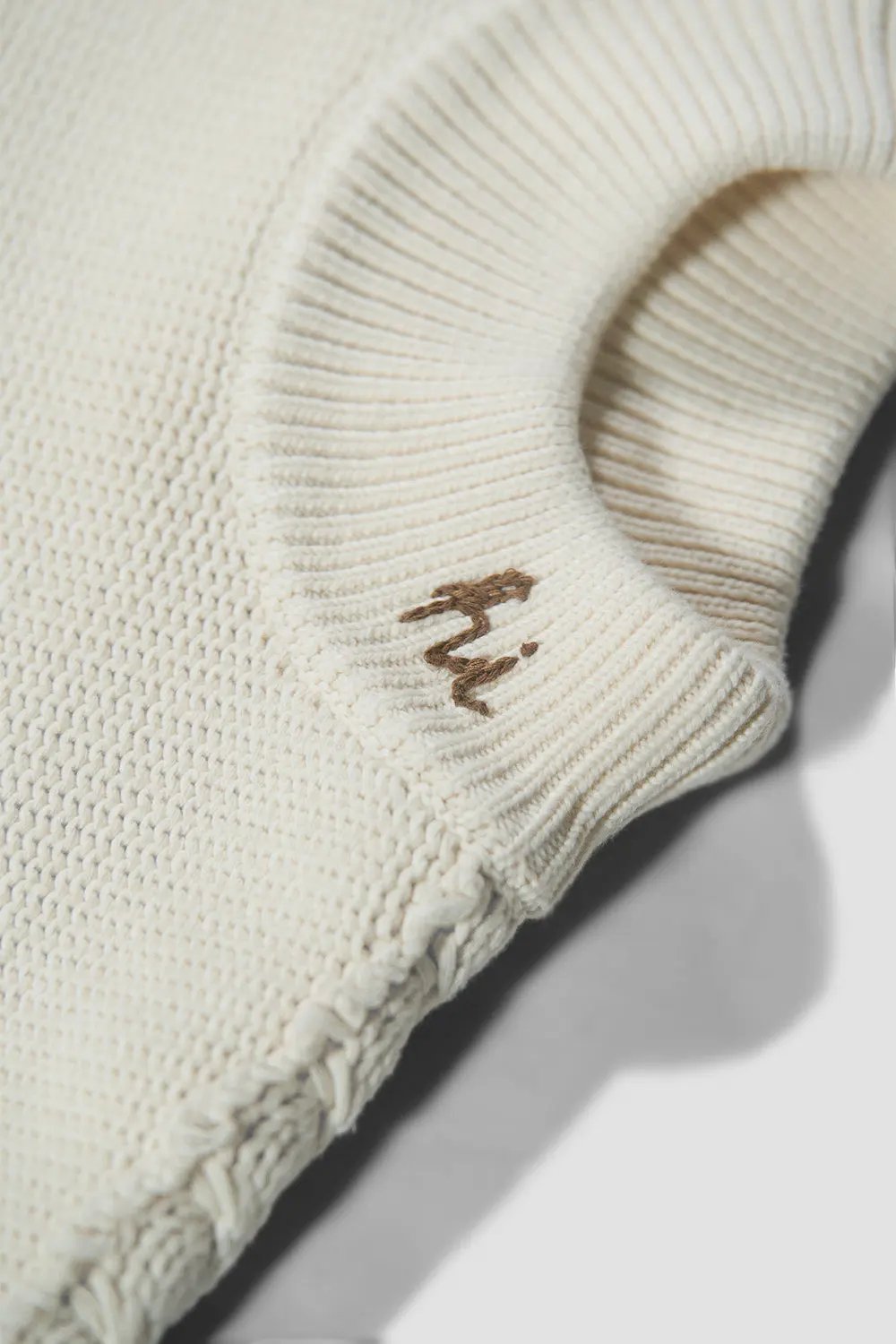 Braided Knit Sweater by Hideout