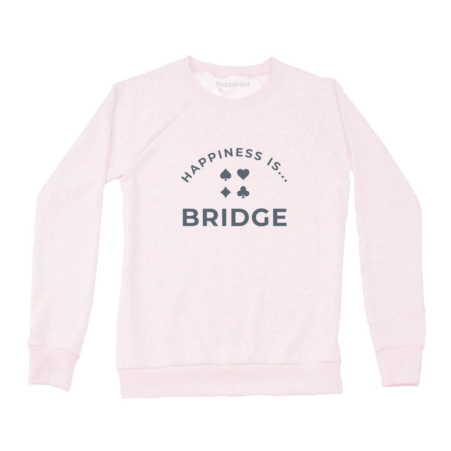 Women's Bridge Crew Sweatshirt, Ballet Pink by Games Night