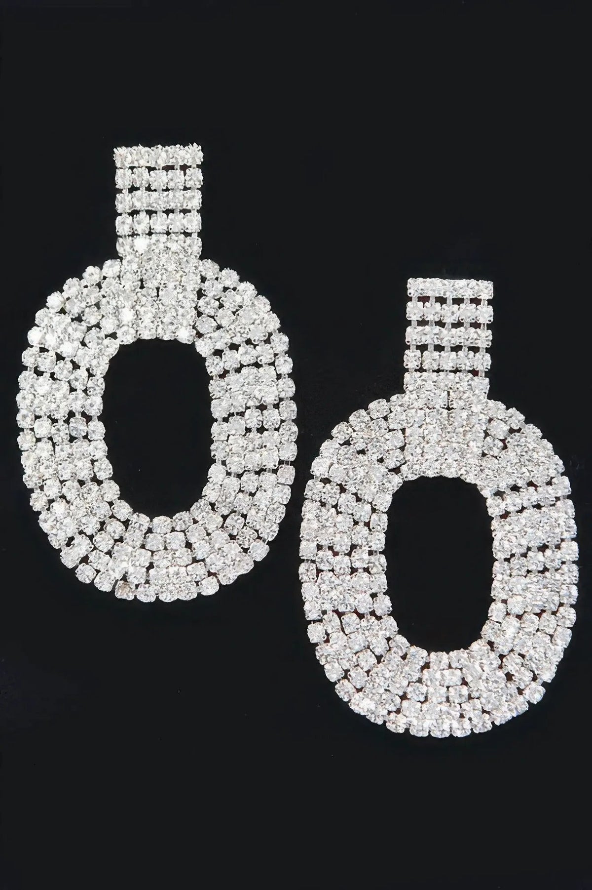CHELSEA Elegant Rhinestone Drop Earrings: NYFW BYMANYC ® New York by BYMANYC ® New York