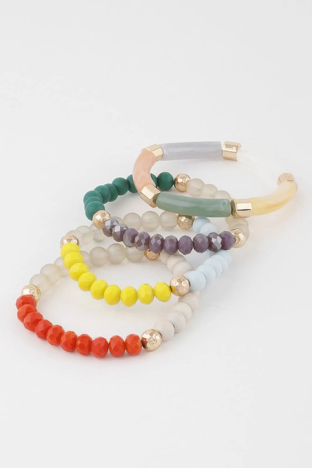 CONEY Multi Beaded Tube Bracelet - New Collection Los Angeles - BYMANYC ® New York by BYMANYC ® New York
