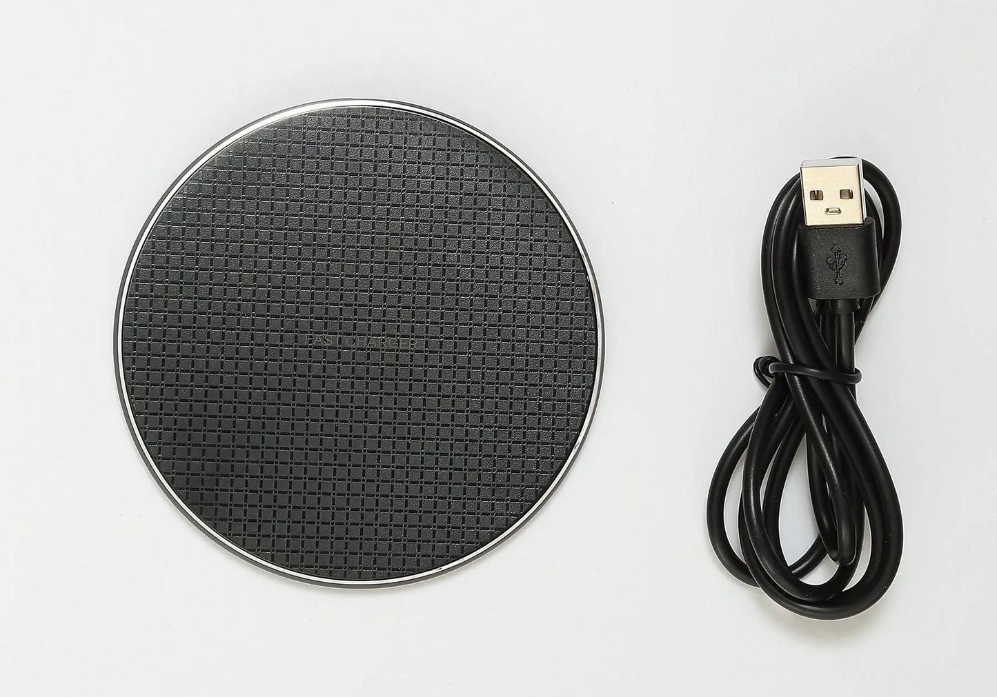 Fast Charging Wireless Phone Charger - Black by Savoy Active