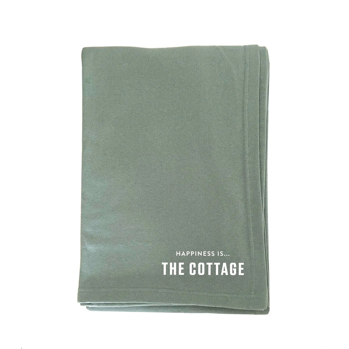 Custom Everywhere Throw Blanket, Sage by Custom Collection