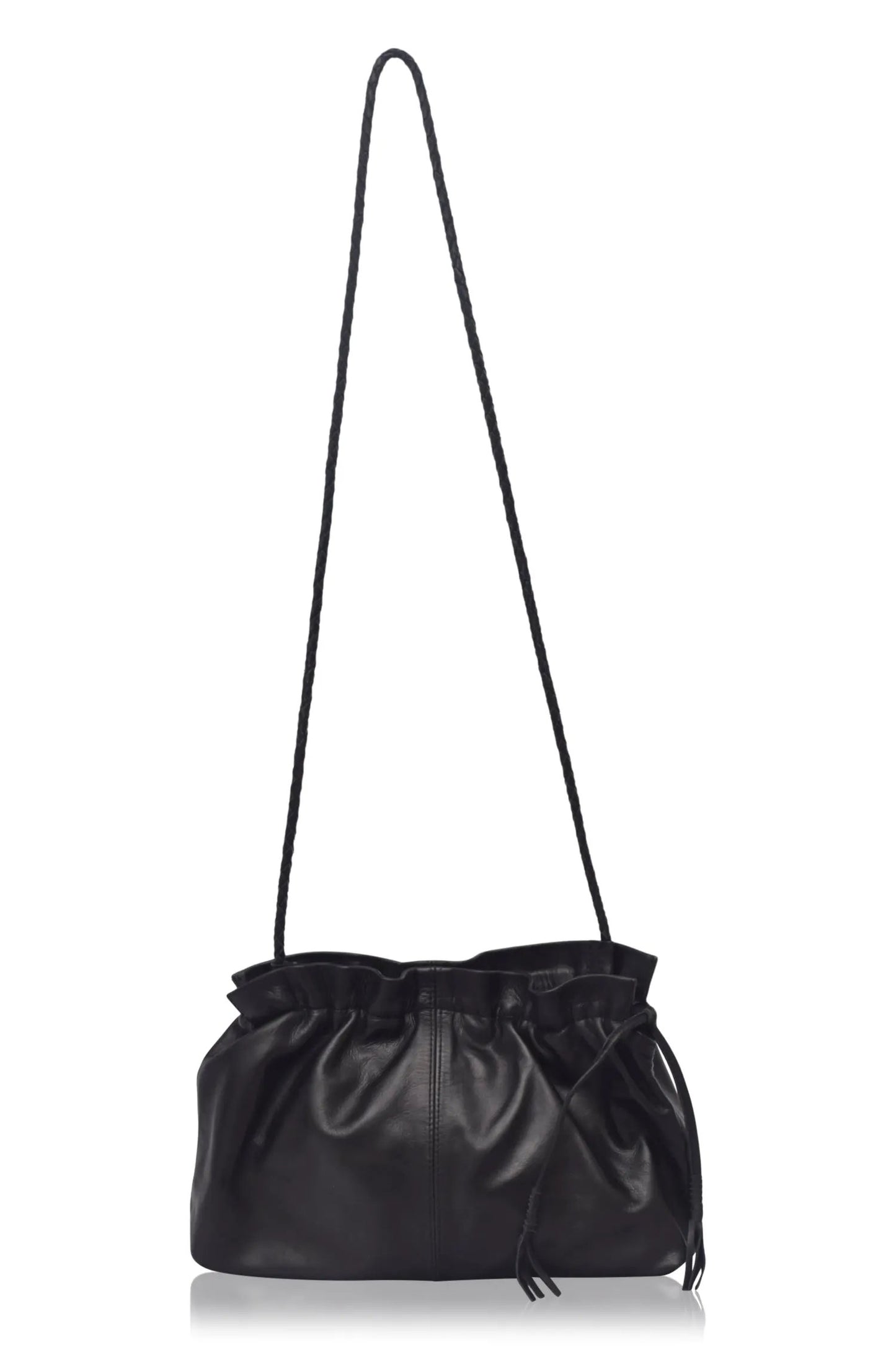 Etoile Crossbody Leather Clutch Bag by ELF