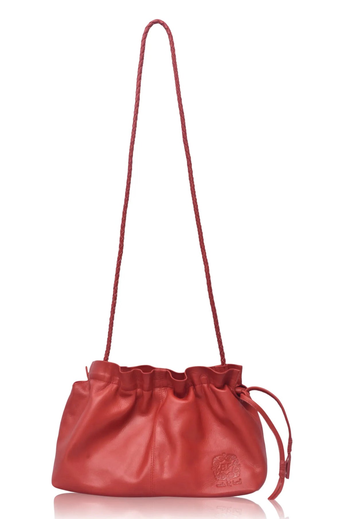 Etoile Crossbody Leather Clutch Bag by ELF