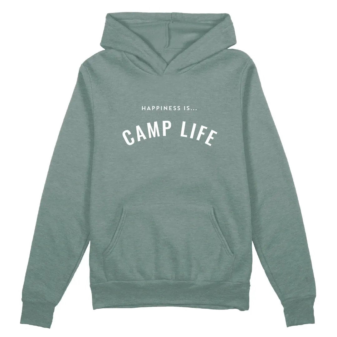 Unisex Camp Life Hoodie, Sage by Cottage Collection