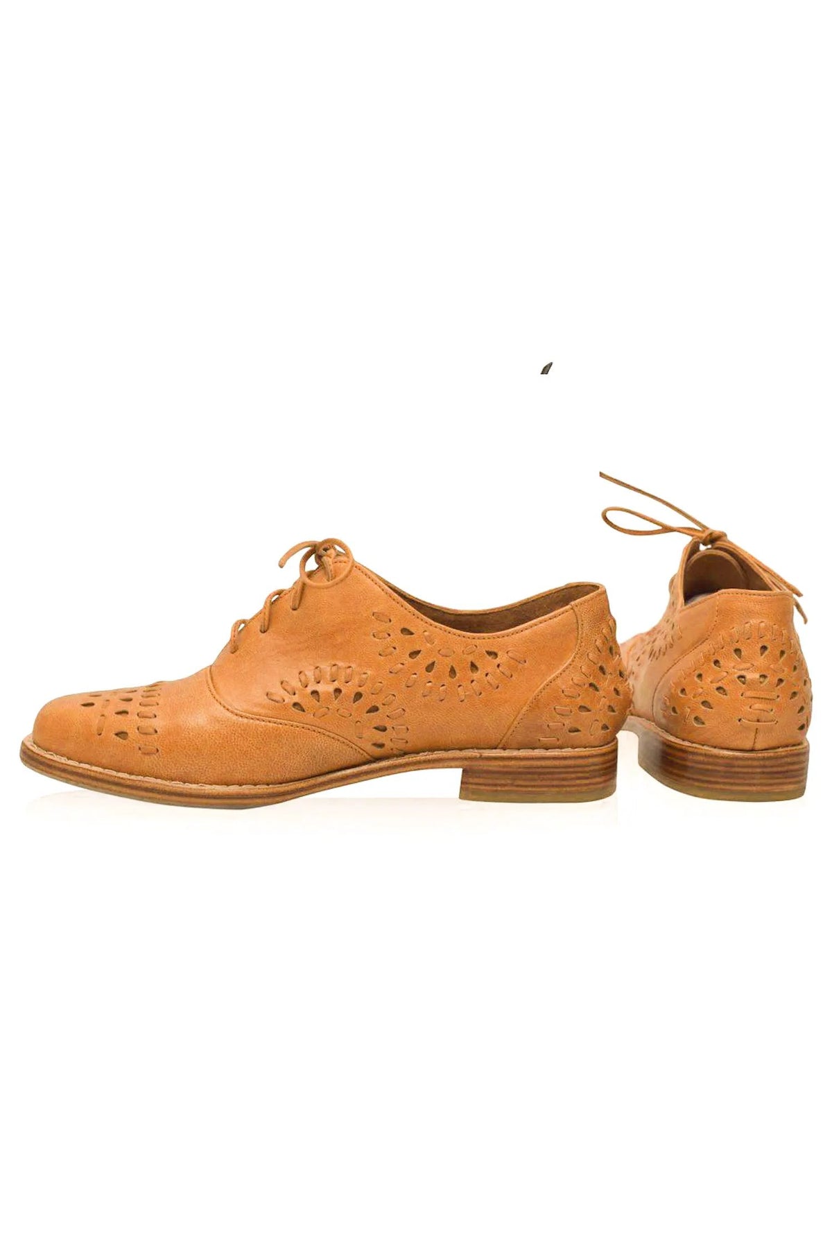 Heartbreak Leather Oxfords (Sz. 5) by ELF
