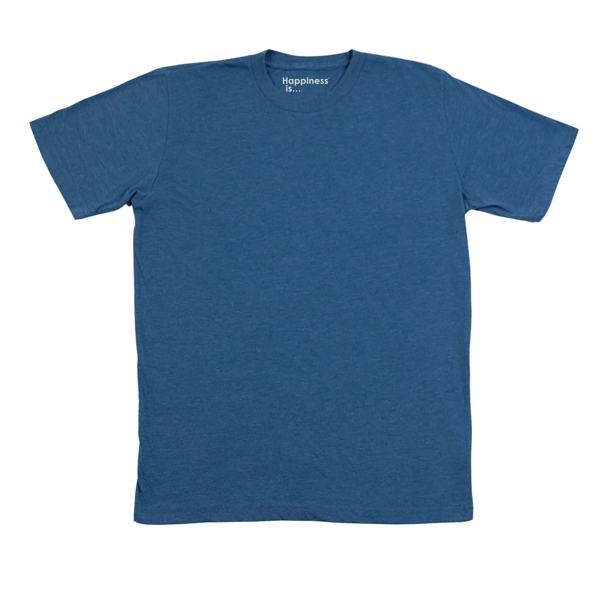 Men's Plain T-shirt, Heather Royal Blue by Coloured Blanks
