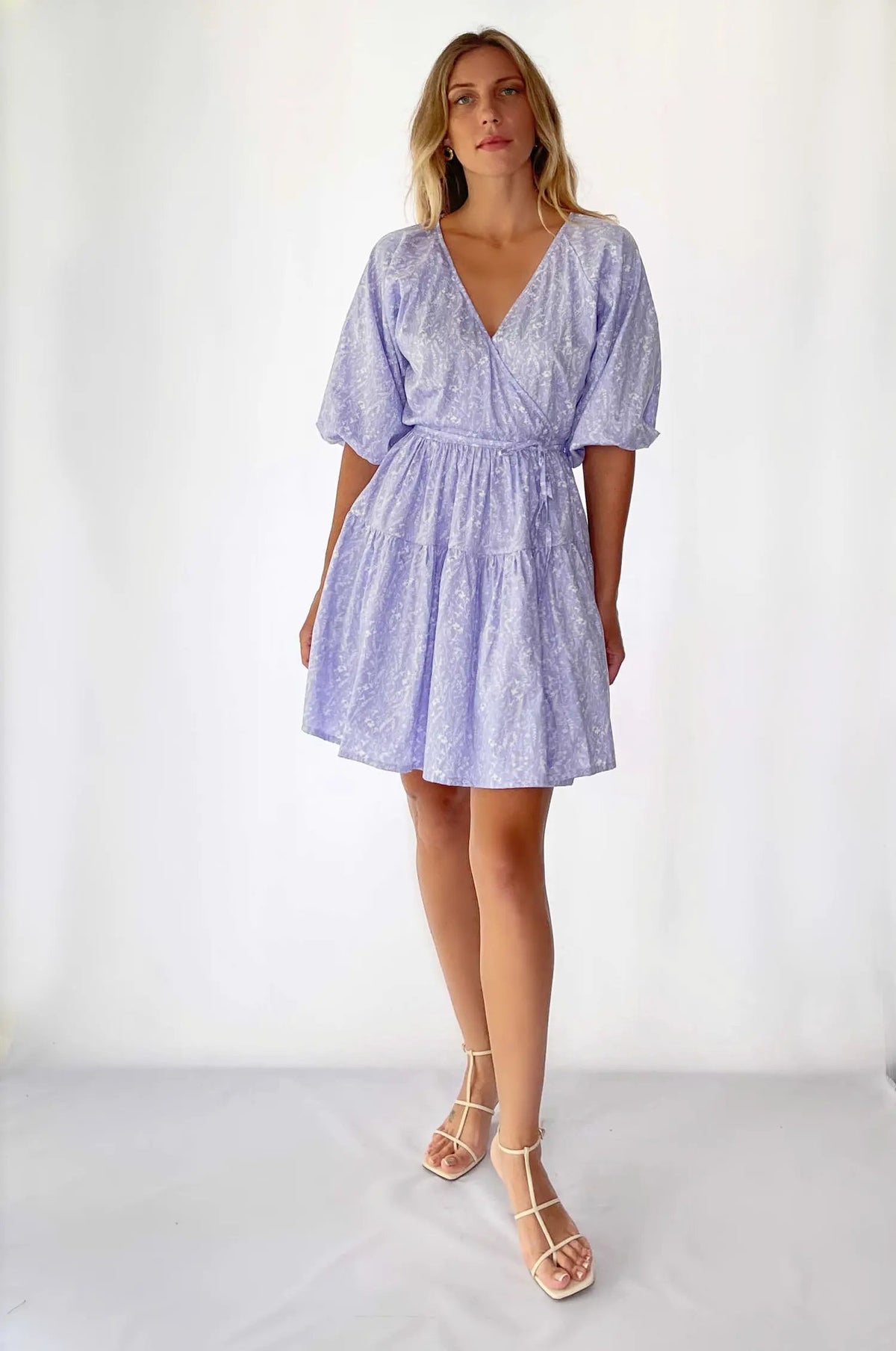 Honey Bunny Wrap Mini Dress (Sale) by ELF