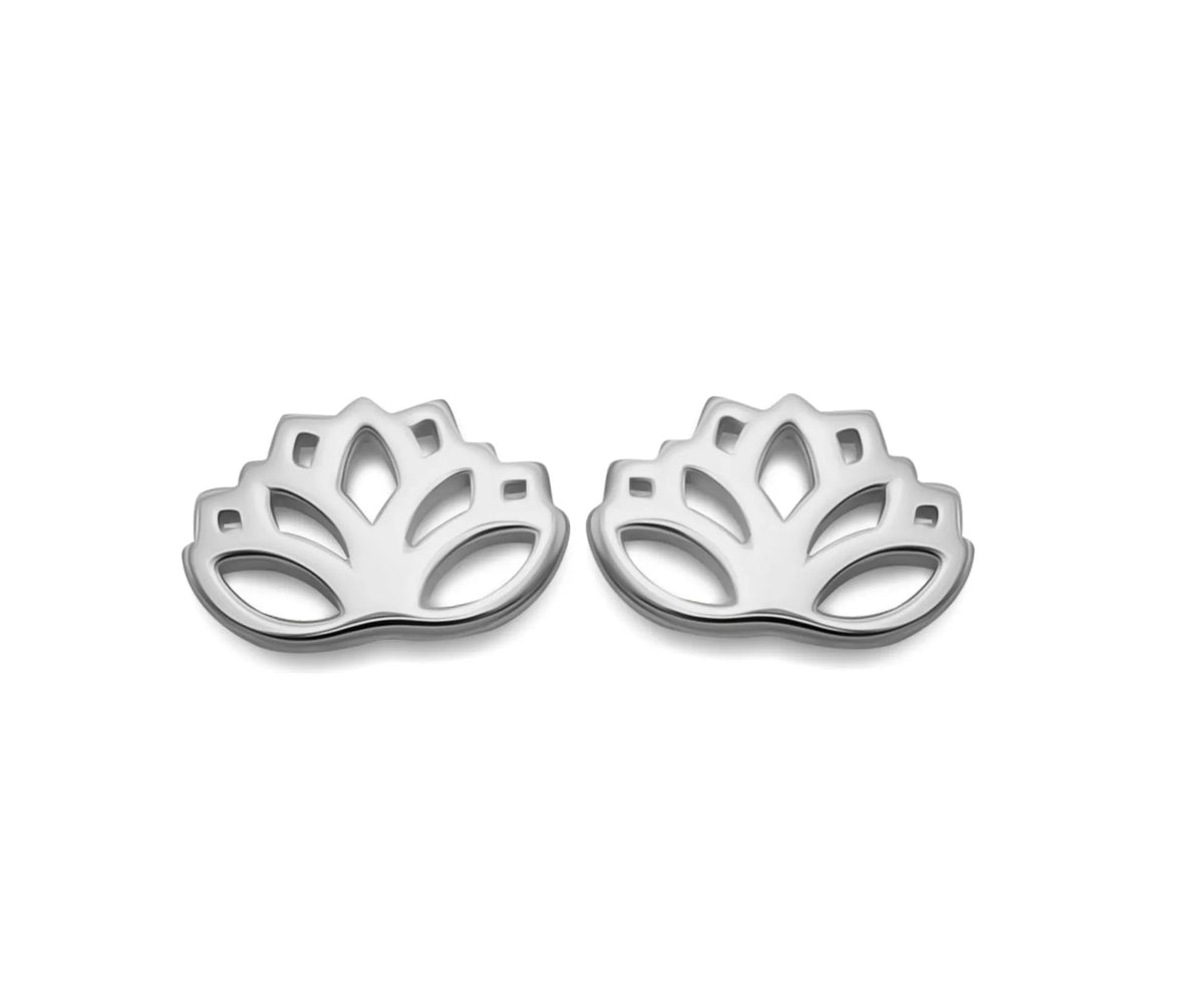 Oorbellen Lotus Zilver JE055S by Jwls4u