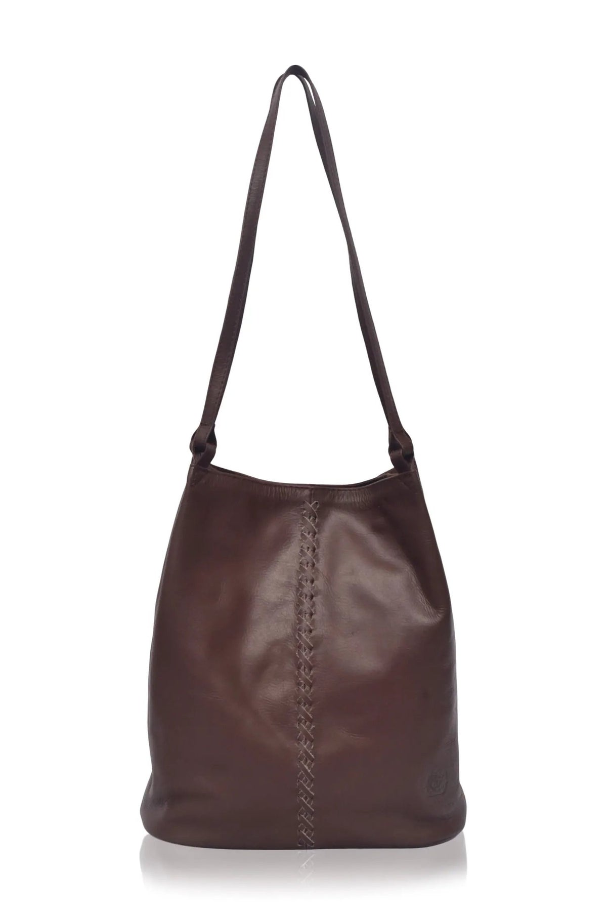 Janette Leather Shoulder Bag by ELF