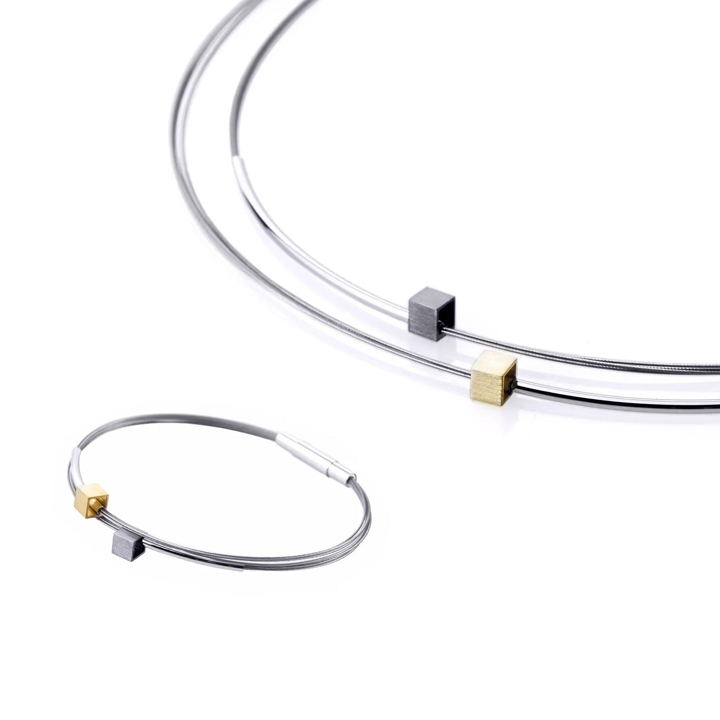 Gala Design Collier Monari Square Black J0228 by Jwls4u