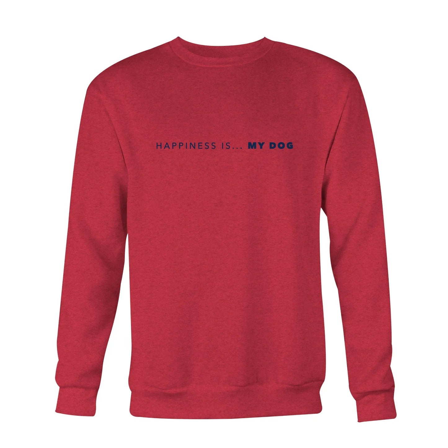 Men's My Dog Crew Sweatshirt, Chili by Pets Collection