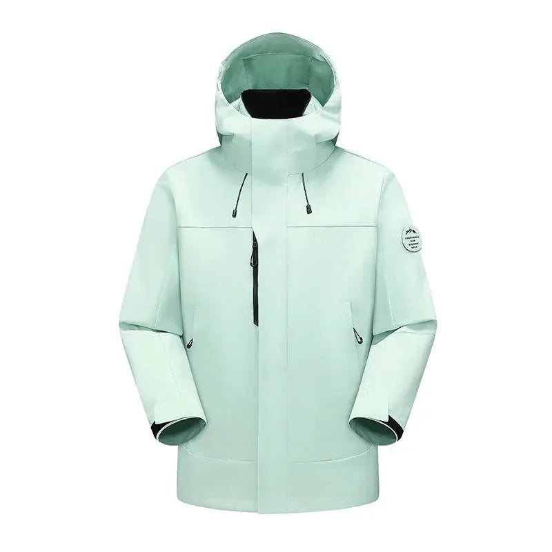 Unisex Waterproof Oil-Resistant Hiking Jacket for Trekking by Vimost Shop