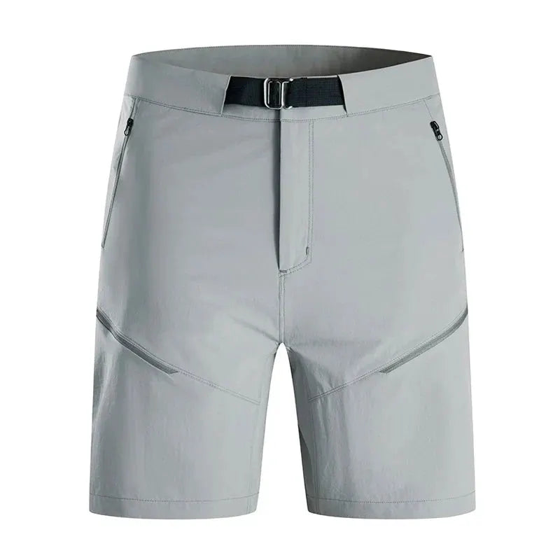 Lightweight Stretch Hiking Shorts with Zippered Pockets by Vimost Shop