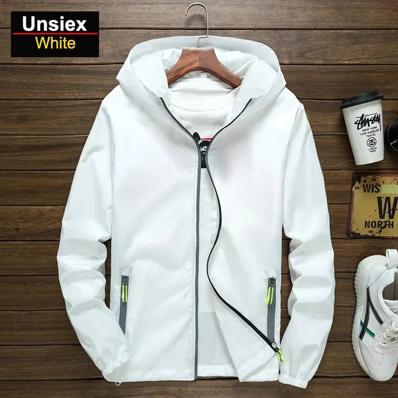 Unisex Breathable Reflective Hiking Jacket for Outdoor Wear by Vimost Shop