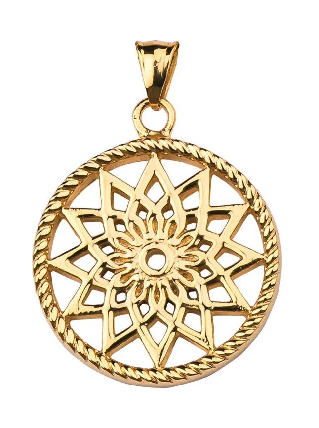 Dreamcatcher Hanger Star Goudkleur TF01GO by Jwls4u