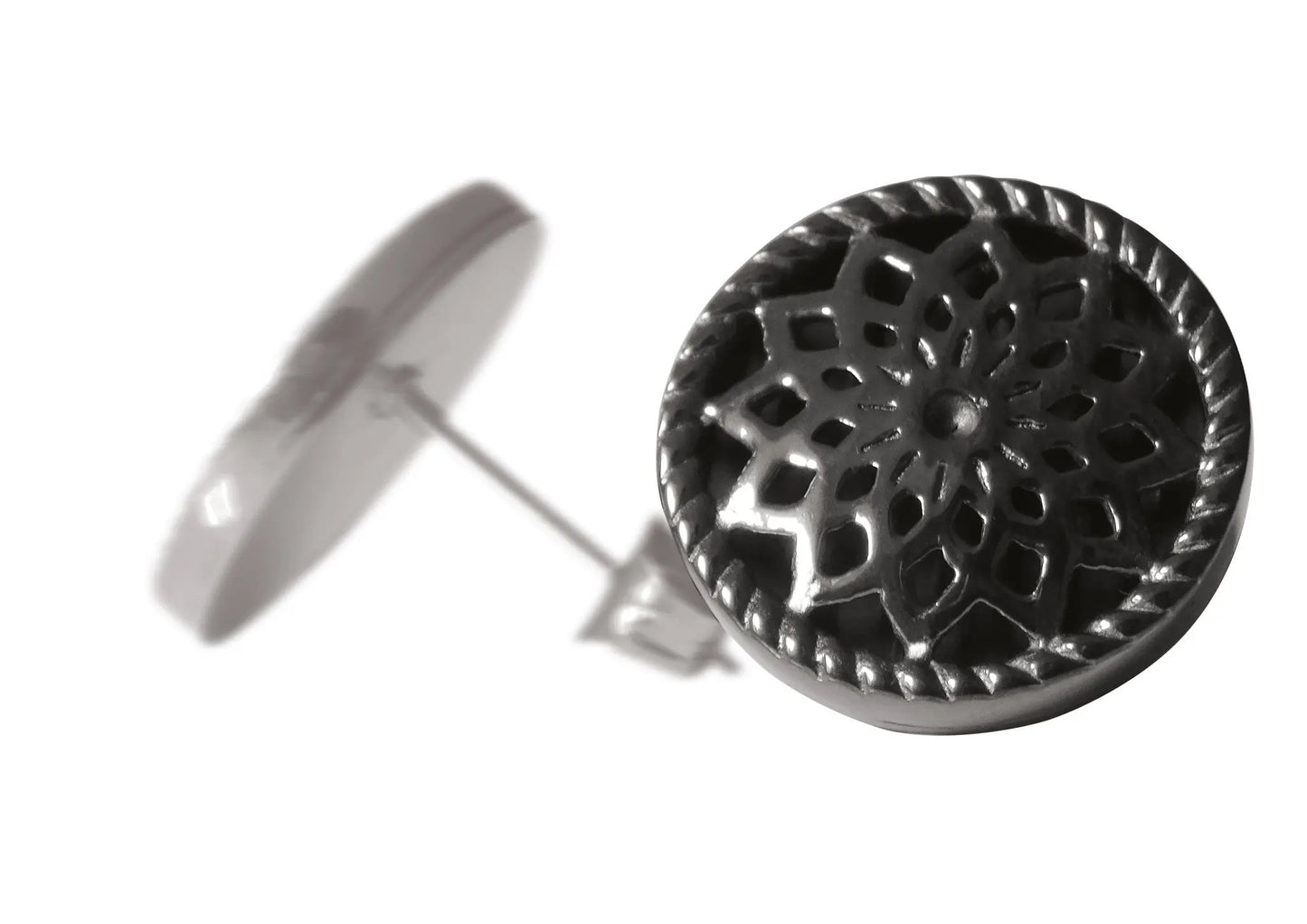 Dreamcatcher Oorbellen Star Zwart TFE01SBK by Jwls4u