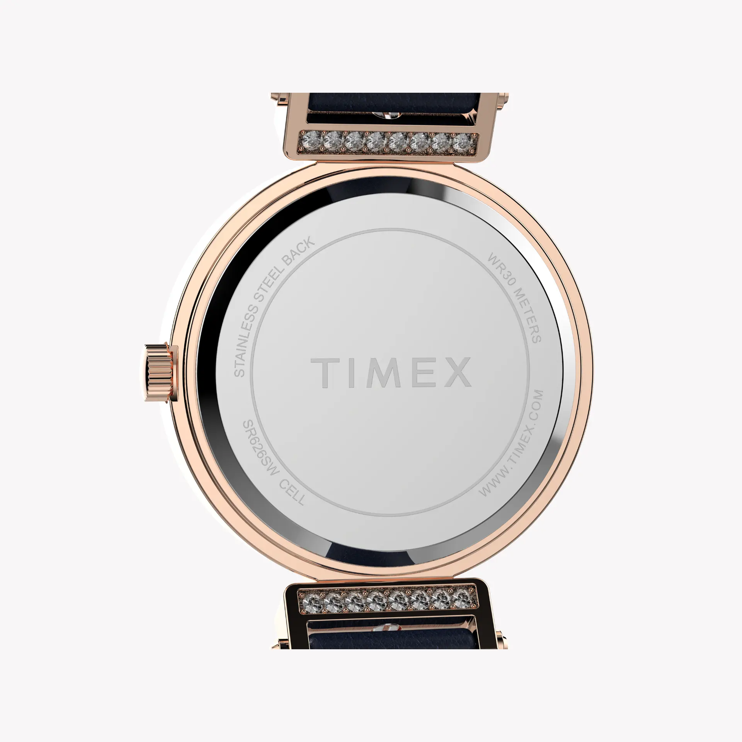 Timex Women's Rose Gold, Pink Leather | Tw2w96300 by TIMEX